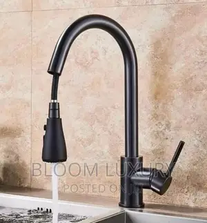 Matte Black Pulling Faucet