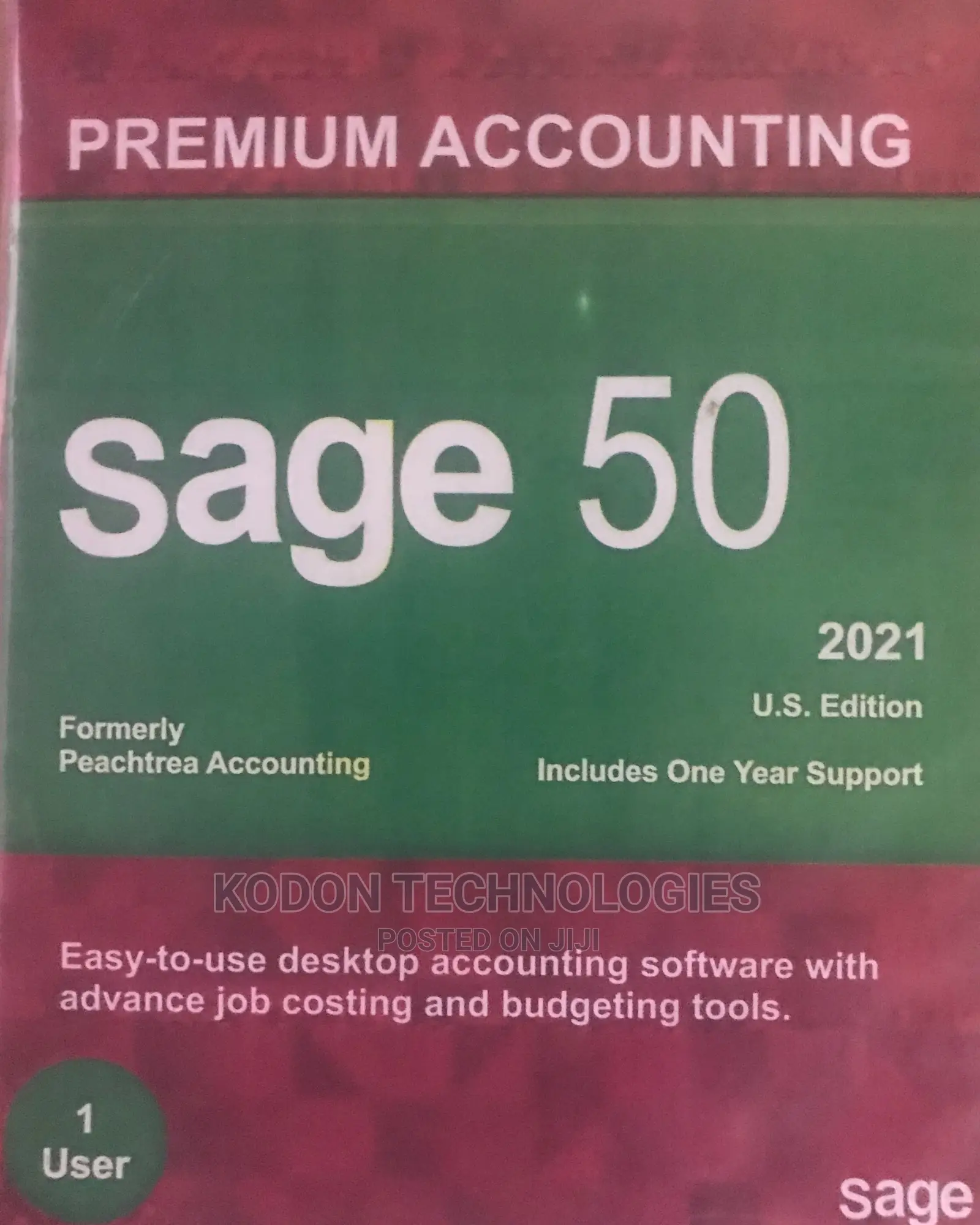 Sage_premium 2021 1user Permanent License
