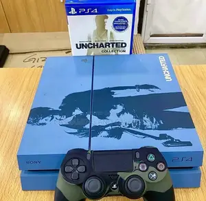 Playstation 4 (Customized) With Uncharted.