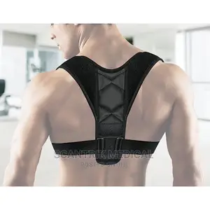 Portable Adult Back Brace for Collar-Bone Injury Support