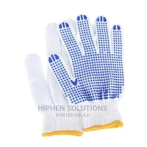 Low Price Safety Fabric Gloves