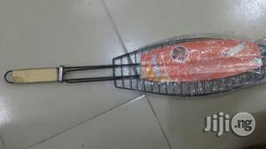 Manual Coted Iron Bbq Or Fish/Meat Roster