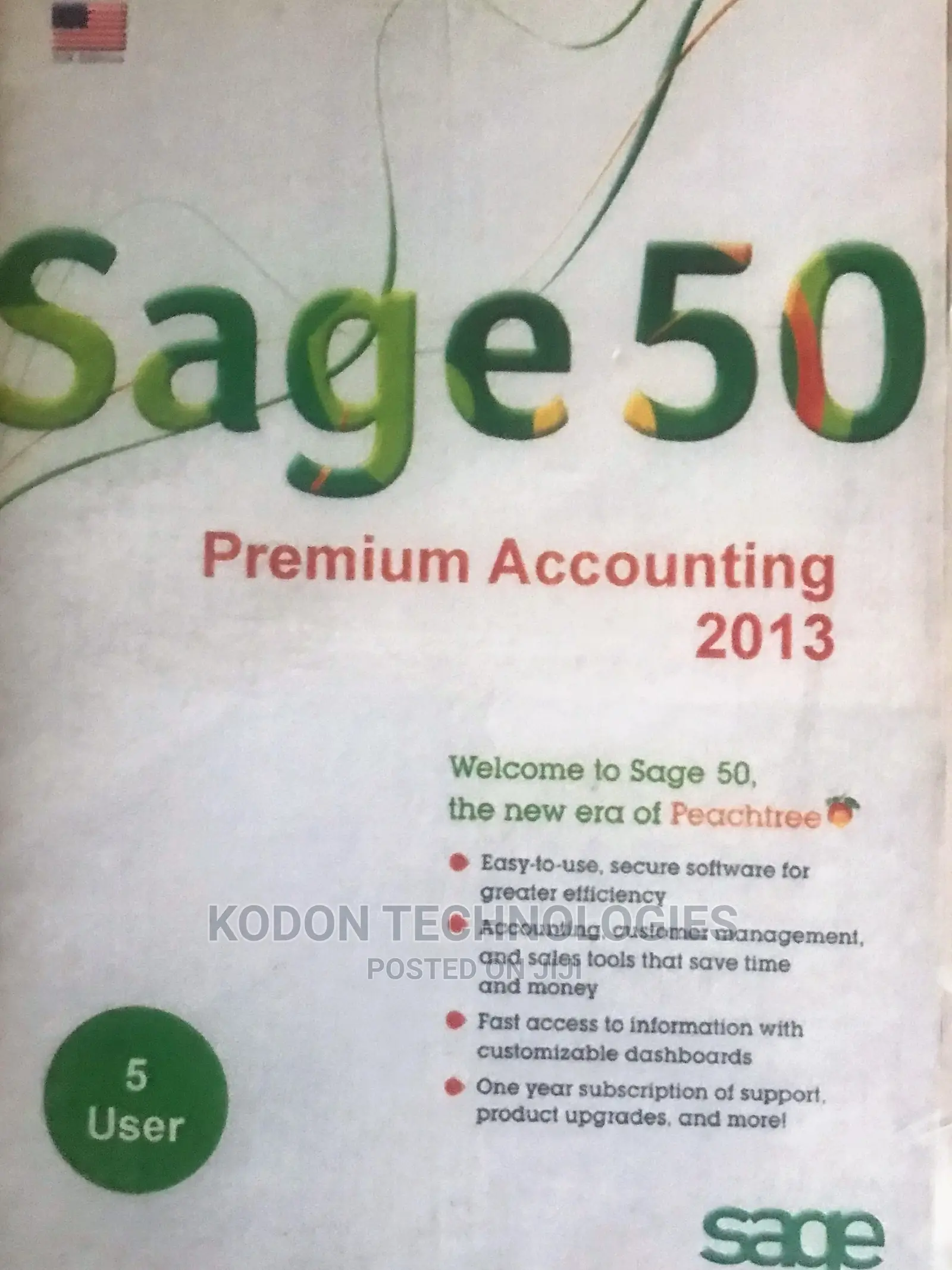 Sage 50 Premium 2013 5user Perpetual License