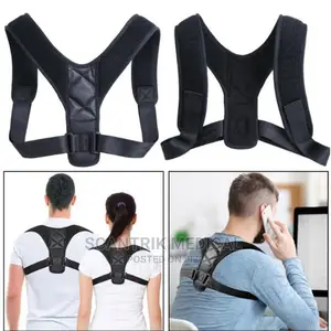 Portable Correction Belt With Velcro Clavicle Brace
