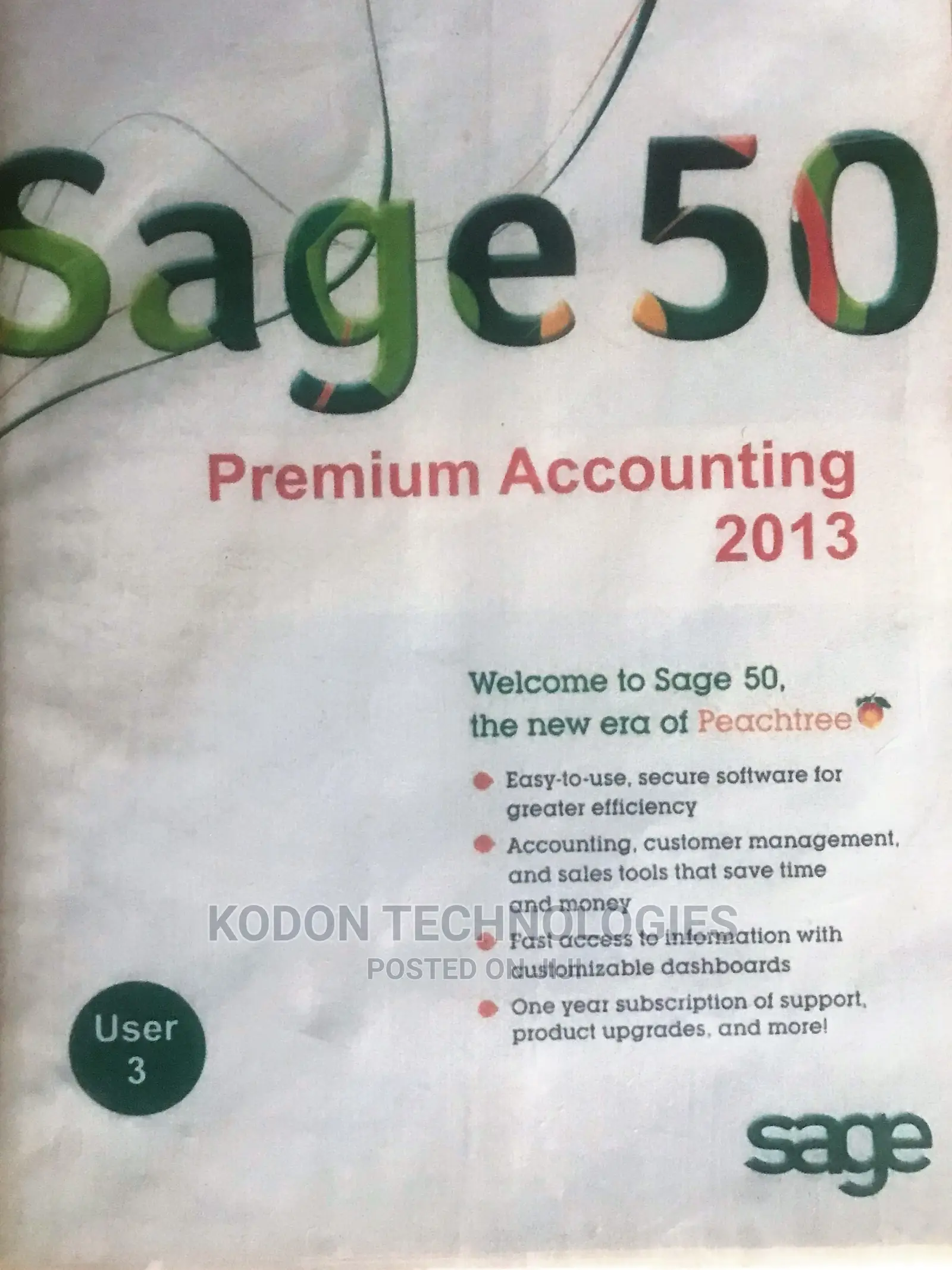 Sage50_premium 2013 3user Permanent License