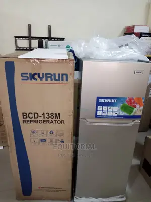 Double Door Refrigerator Skyrun BCD-138m - Silver 138ltrs