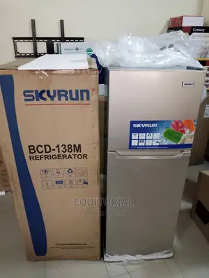 Skyrun Silver Color Refrigerator BCD-138m (138ltrs)