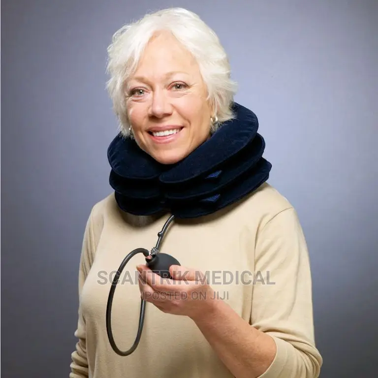 Neck Provides Adjustable Traction Therapy