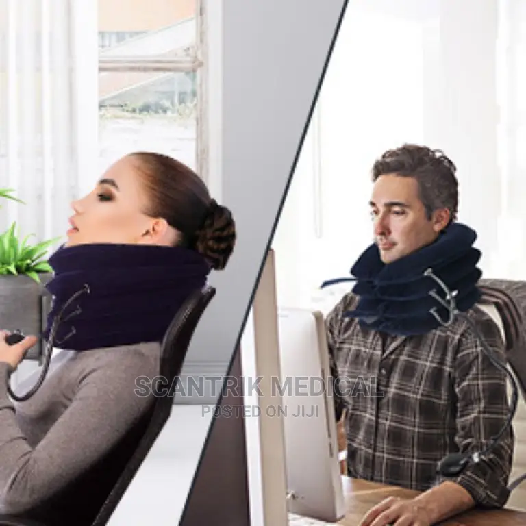Neck Provides Adjustable Traction Therapy