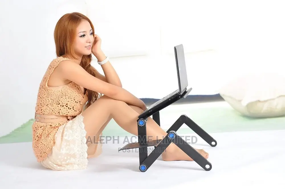Ergonomic Foldable Laptop Desk With Mouse Pad Souvenir Gift