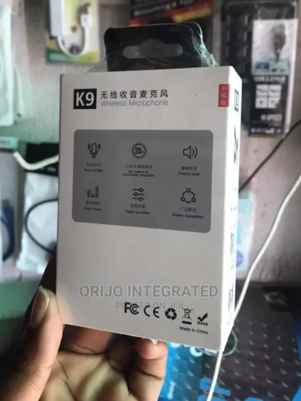 K9 Dual Microphone Wireless Microphone