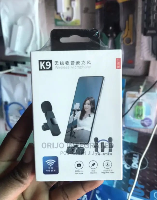 K9 Dual Microphone Wireless Microphone