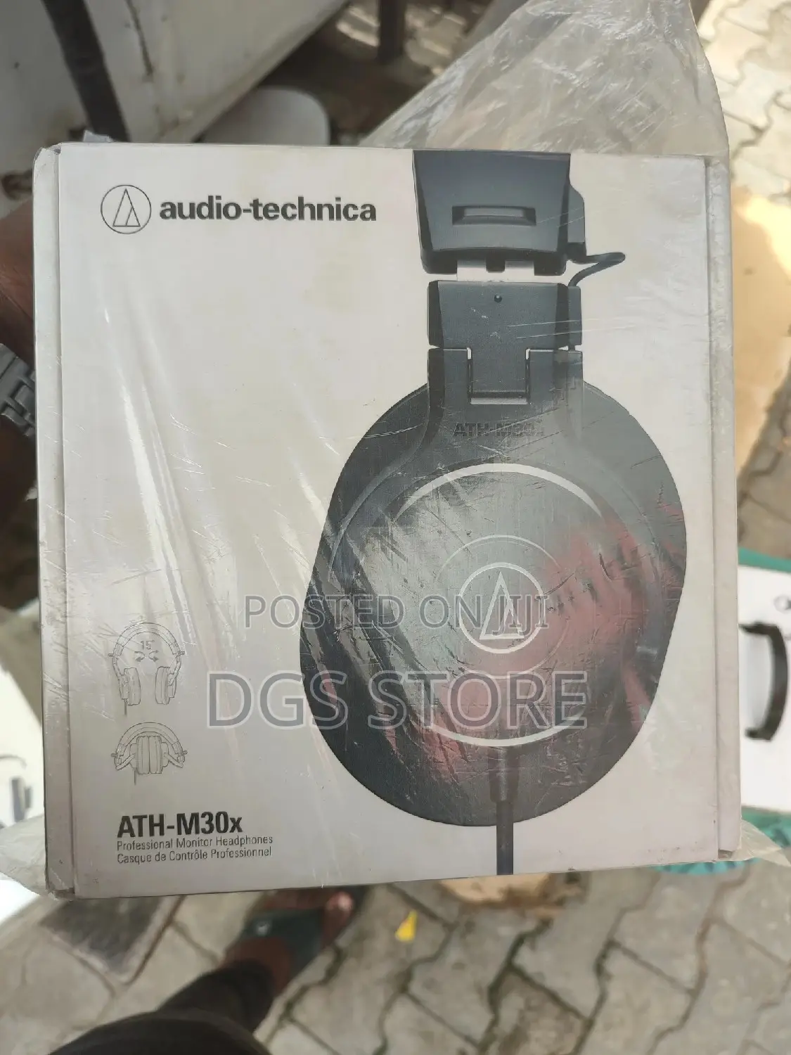 Audio Technica ATH M30X Professional Monitor Wired