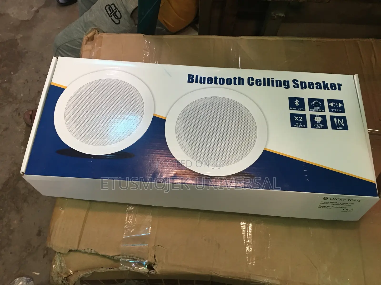 2 in 1 Bluetooth Ceiling Speaker+Wall Android Controller
