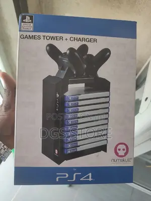 Numskull Ps4 Games Tower+ Dual Charger
