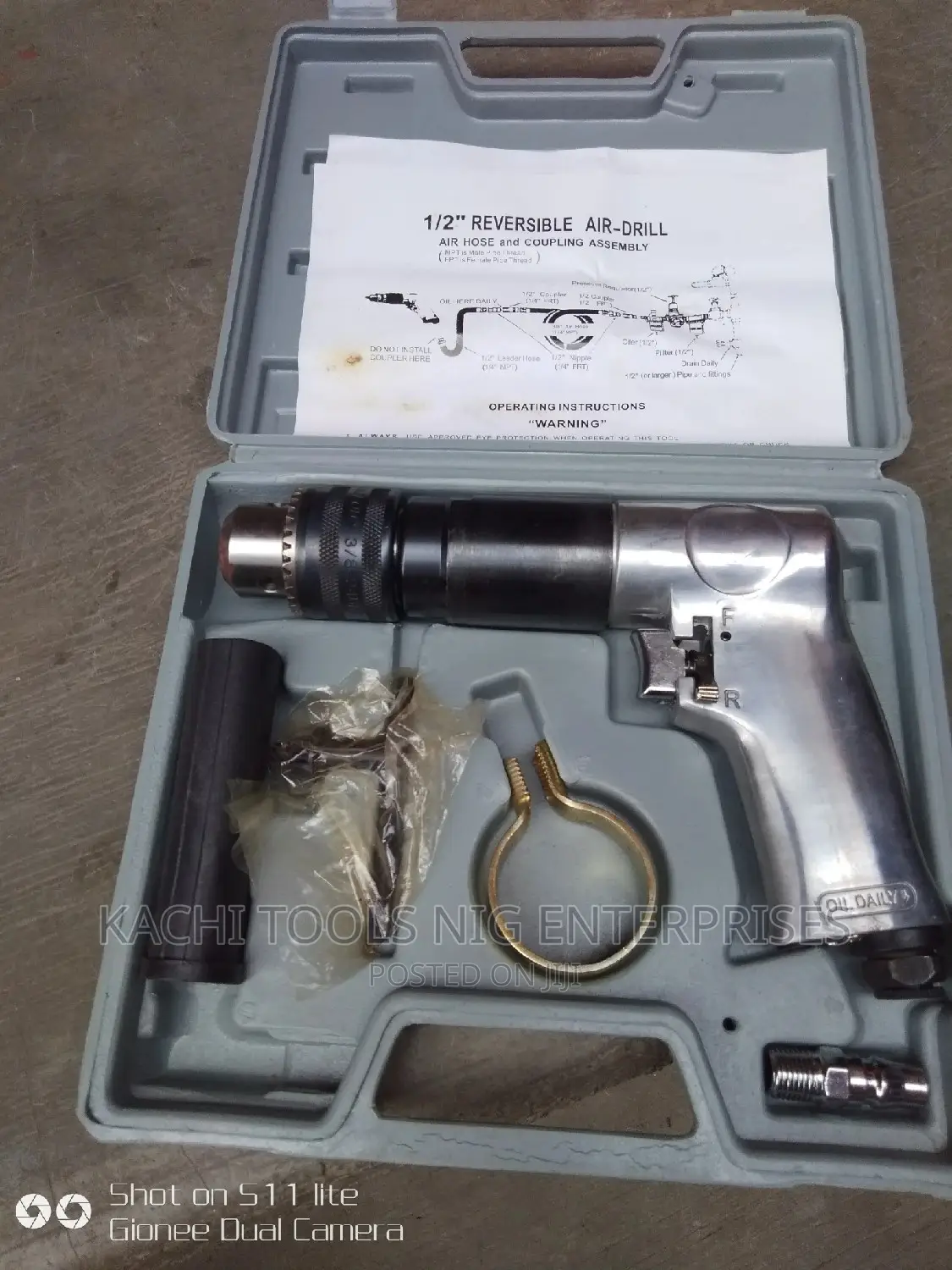 13mm  Air Drills Machine