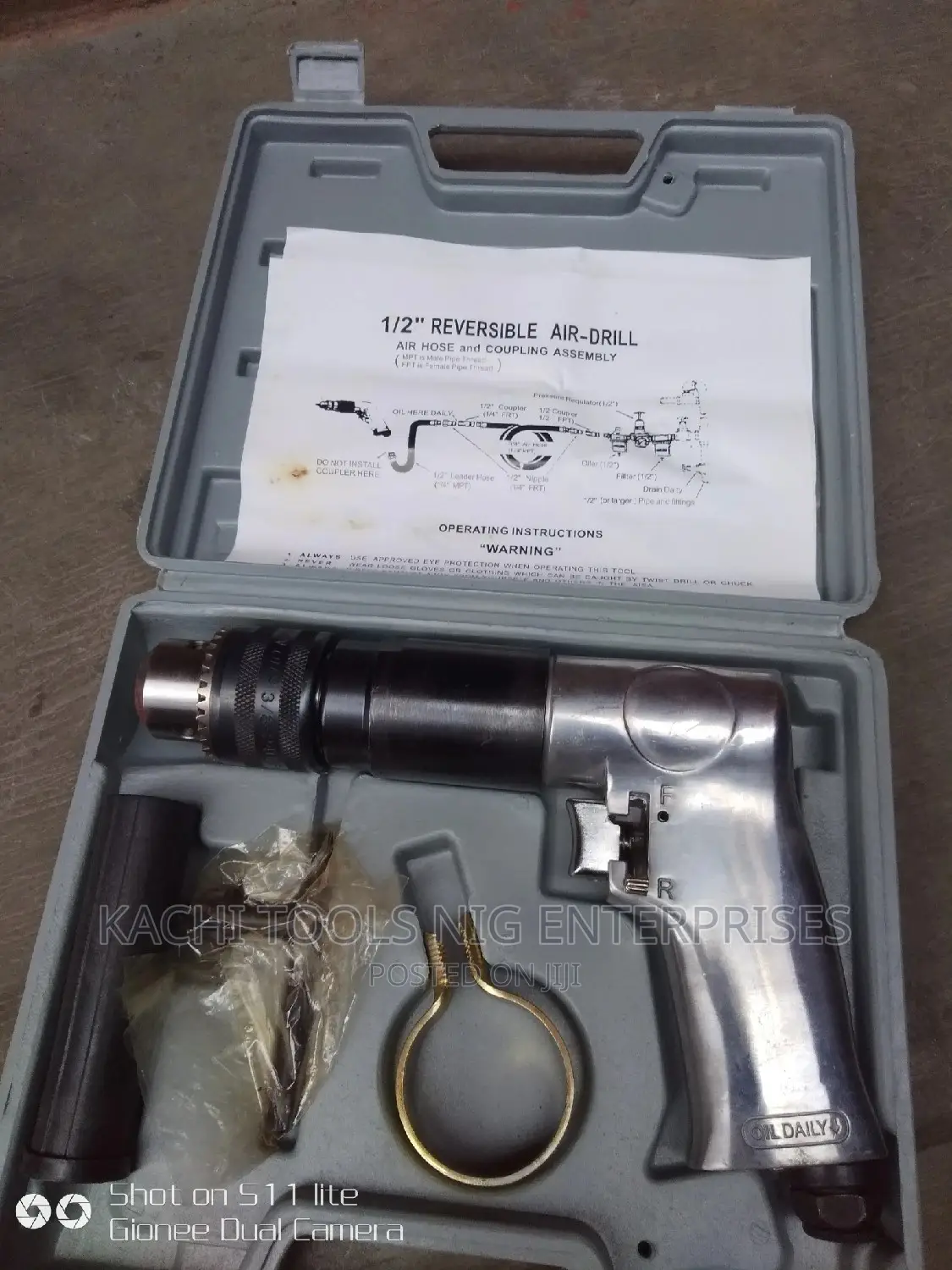 13mm  Air Drills Machine