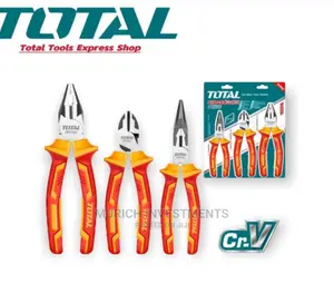 Total 3pcs Insulated Pliers Set (Tht2k0302)