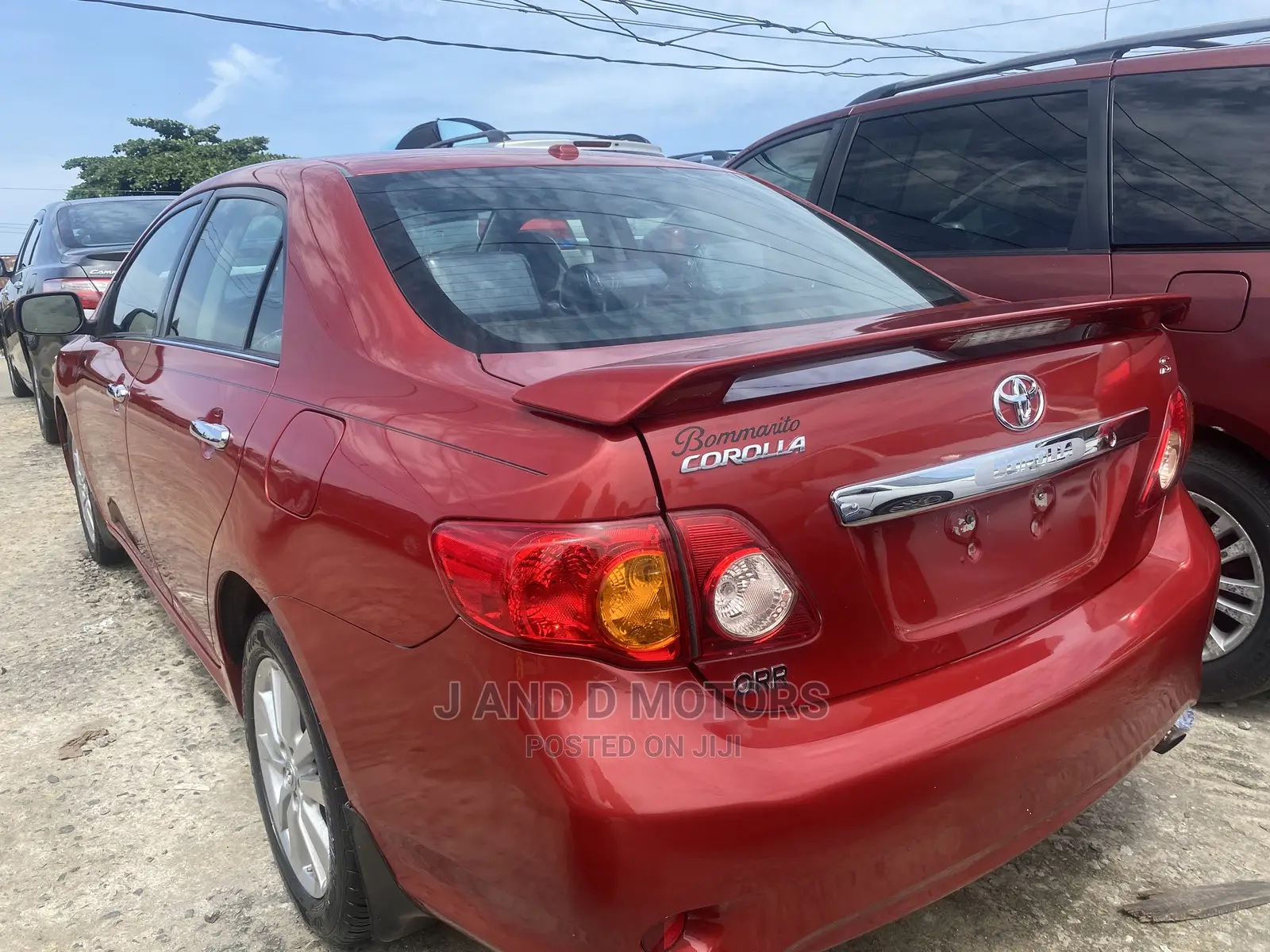 Toyota Corolla 2011 Red