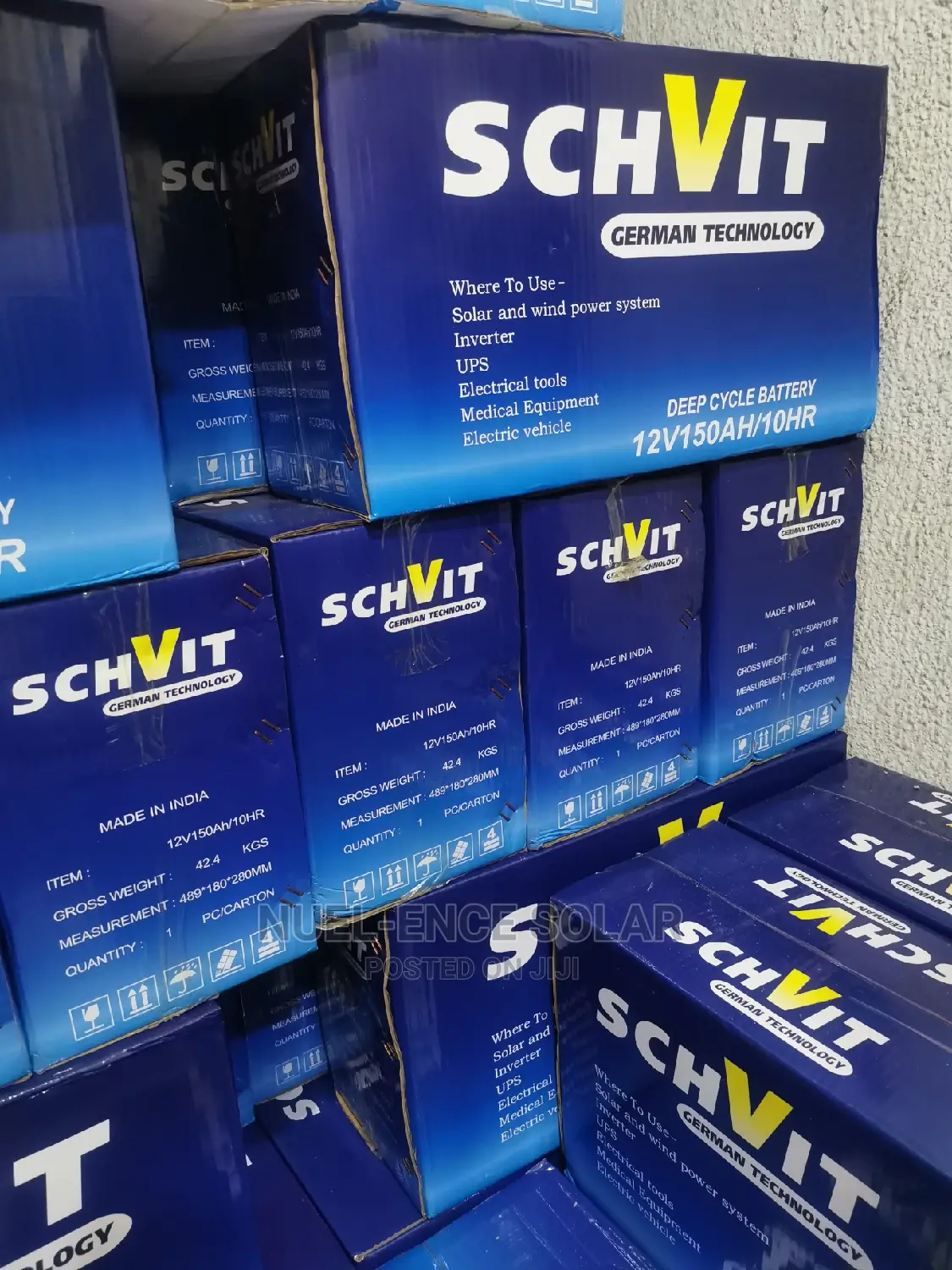 12v 150ah Schvit German Technology Battery