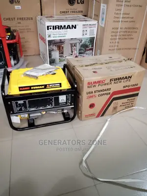 100% Copper Sumec Firman Generator Spg1800 1.8kva