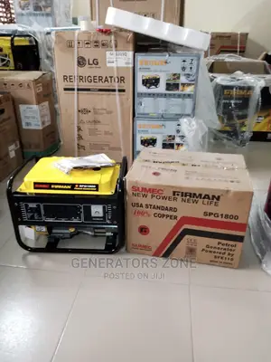 Manual Start Sumec Firman Generator Spg1800 1.8kva