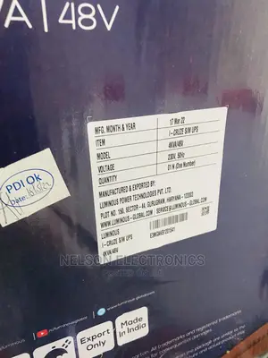 Luminous 4kva Super Inverter Sine Wave 48volt