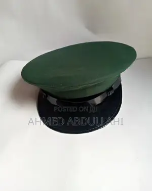 Green Security Cap / Police Cap
