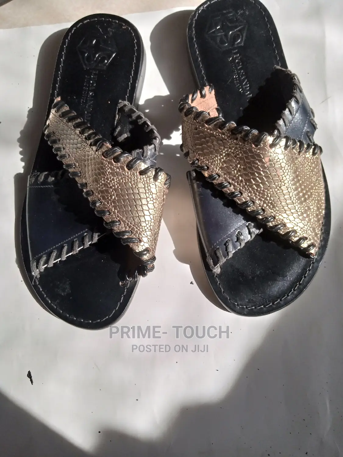 Original Italian Leather Slippers.