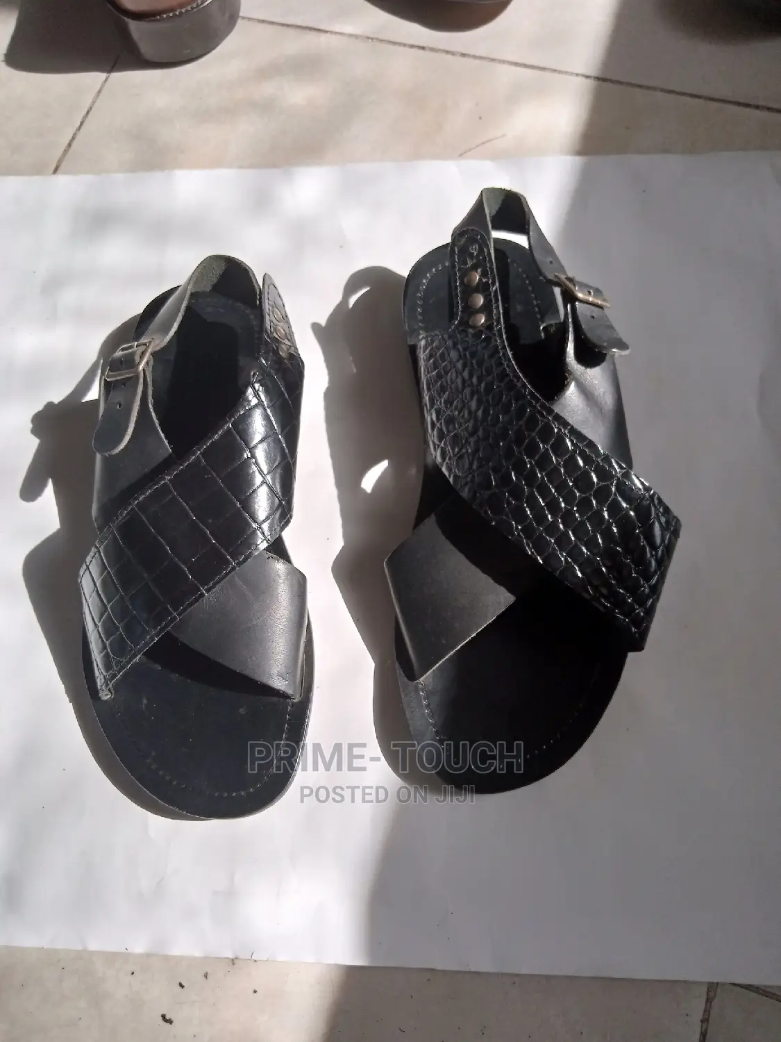 Original Italian Leather Sandals.