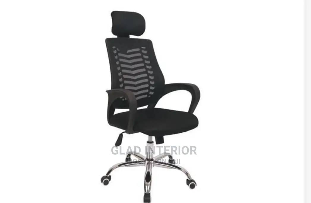 Mesh Headrest Swivel Chair