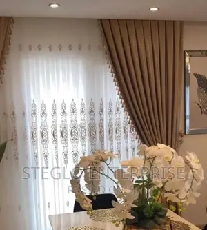 Modern Track Turkish Curtain and Accessories