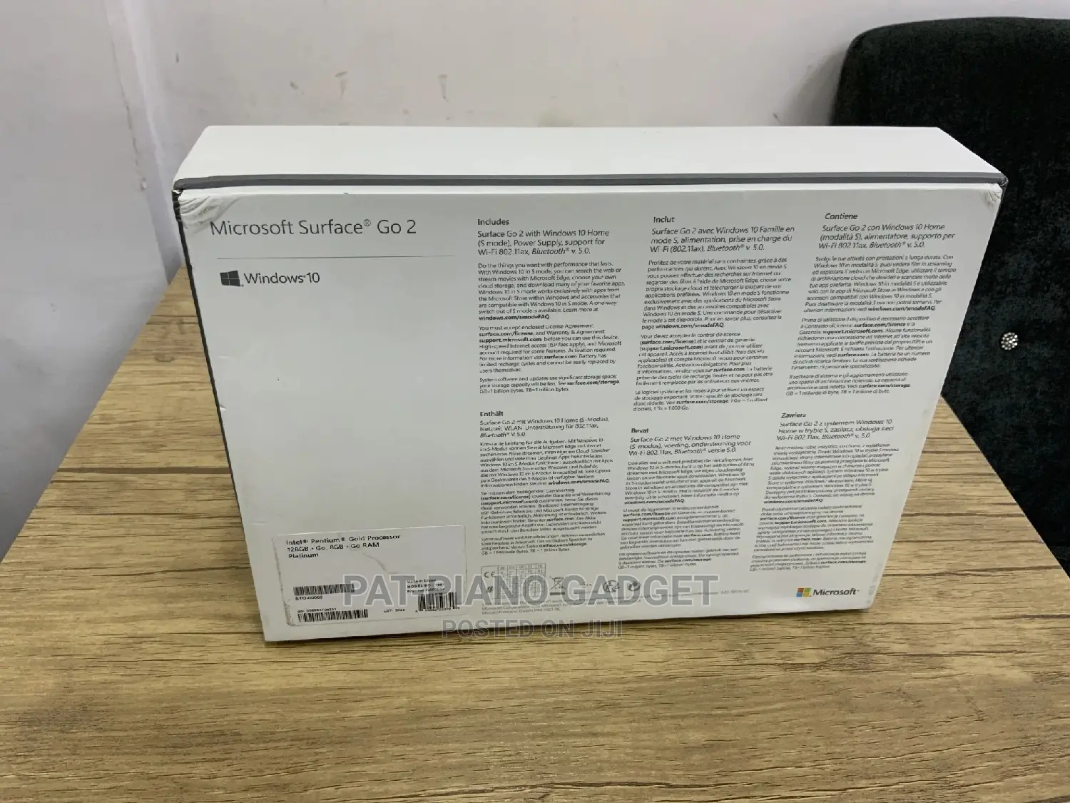 New Laptop Microsoft 8GB Intel Core I3 SSD 128GB