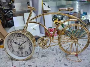 Bicycle Clock With Roller Chain