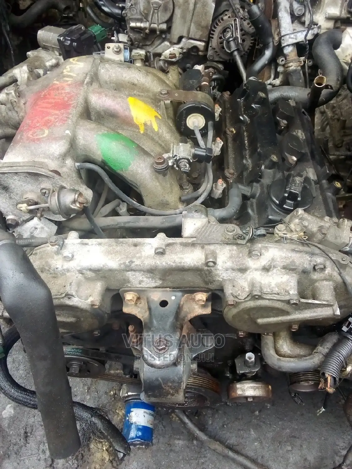 Nissan Maxima 03 Engine