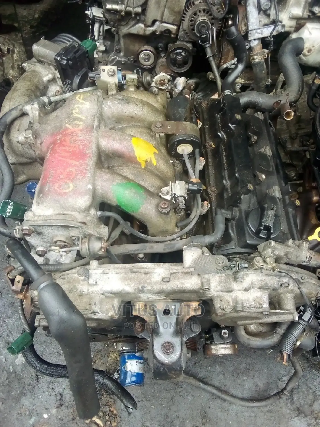 Nissan Maxima 03 Engine