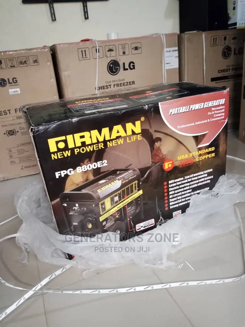 Firman Fpg8800e2 Key Start Generator 10.5kva