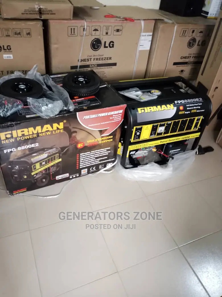 Firman Petrol Generator Fpg8800e2 Automatic - Rated 10.5kva