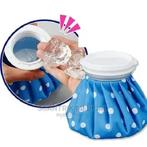 Rubber Hot Water and Ice Massage Bag,
