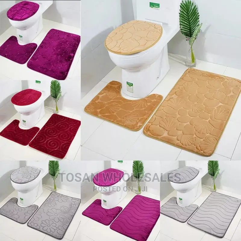 3pcs Bathroom Mat