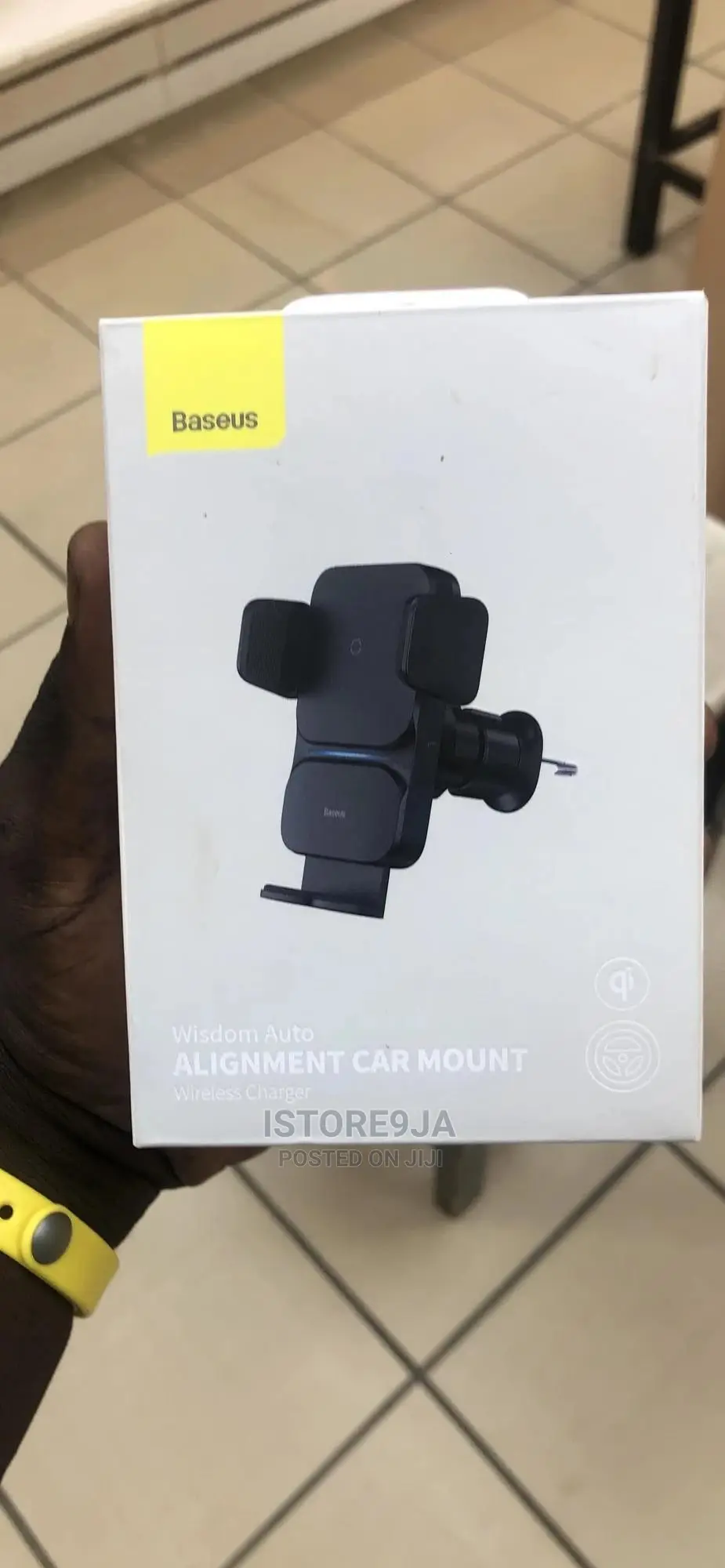 Baseus Wisdom Auto Alignment Car Mount Wireless Charger