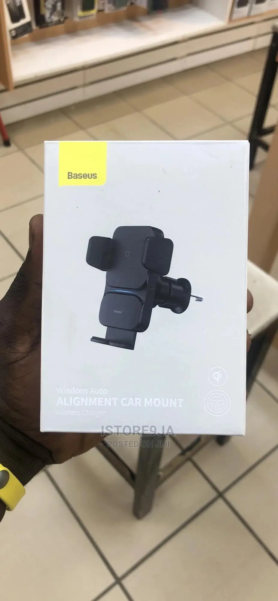 Baseus Wisdom Auto Alignment Car Mount Wireless Charger
