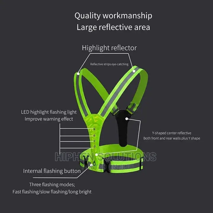 Comfortable and Functional Reflective Belt Vest