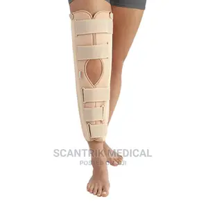 Knee Brace Immobilizes Leg Support Brace