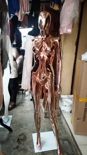 Size 8 Body Rose Gold Chrome Faceless Female Mannequins