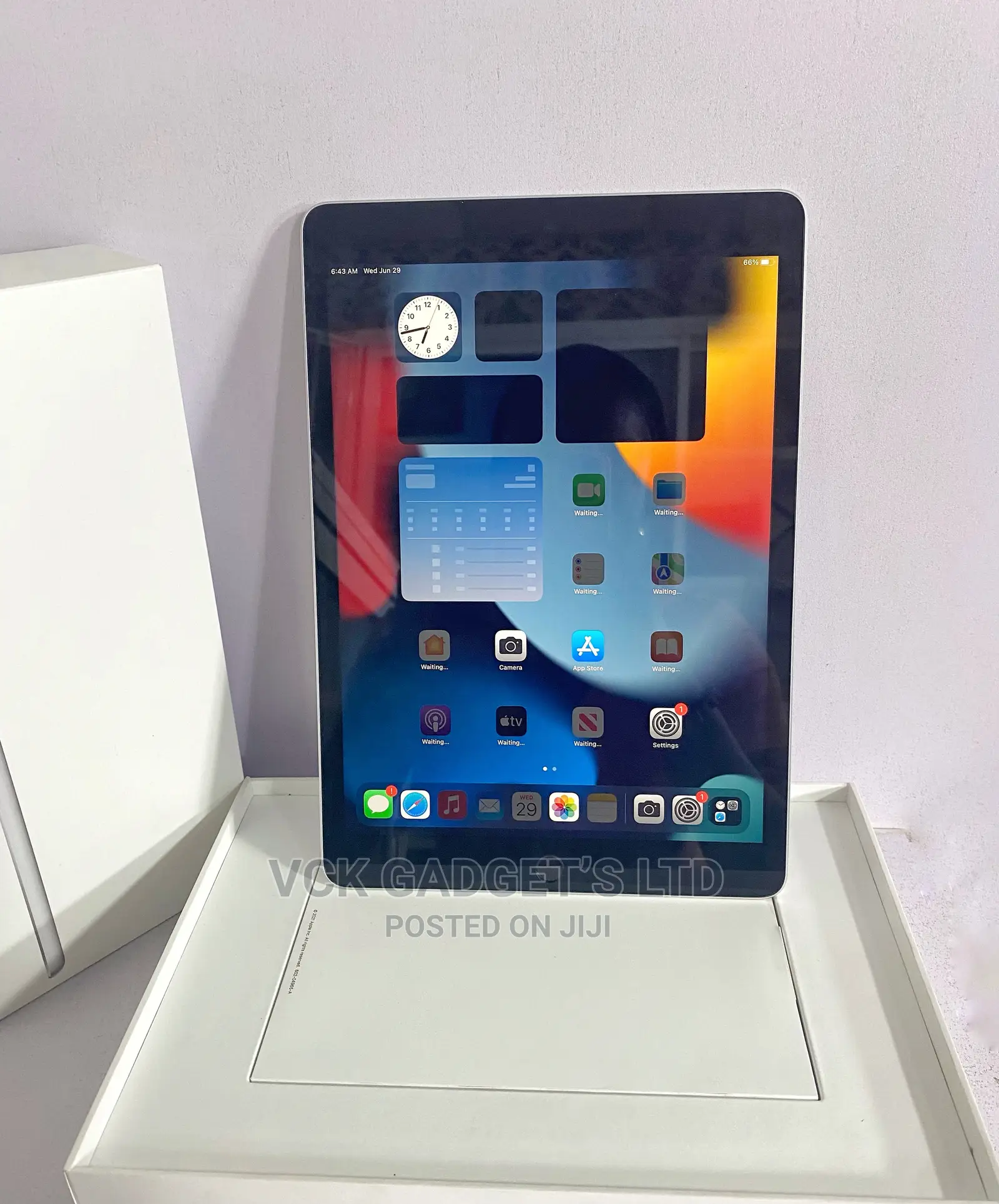 New Apple iPad 10.2 (2021) 64 GB Gray