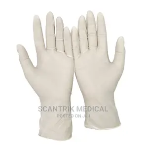 Latex Rubber Gloves Powder Free/Disposable Food Prep Cooking