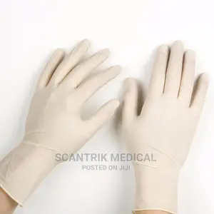 Latex Rubber Gloves Powder Disposable