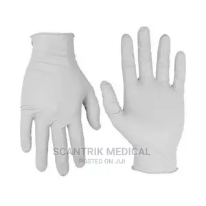 White Rubber Gloves