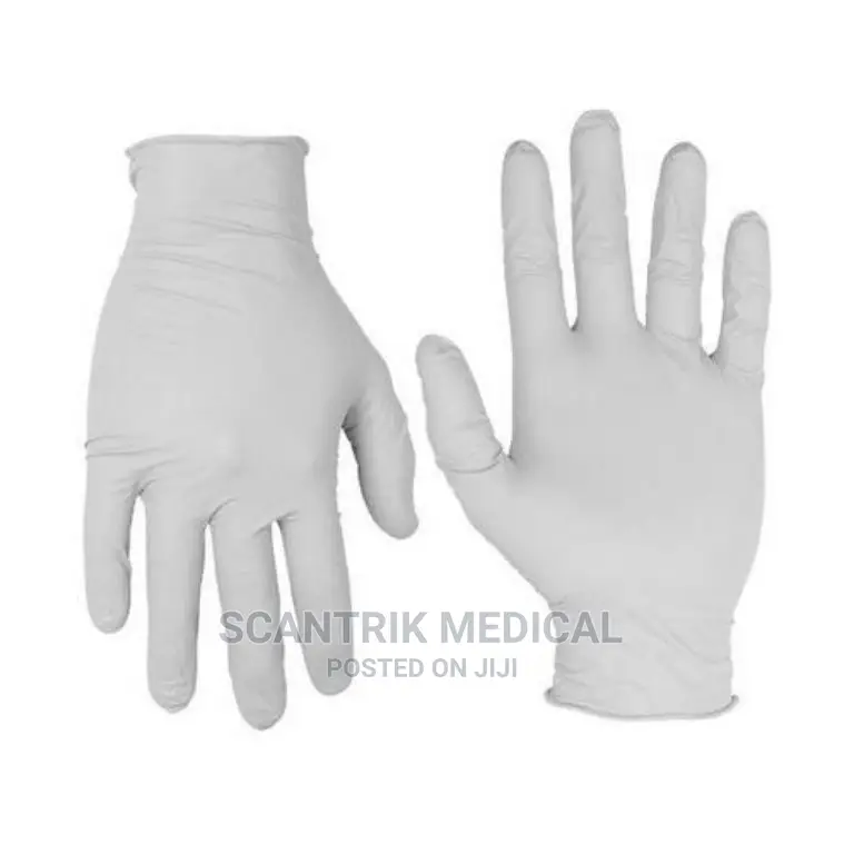 White Rubber Gloves